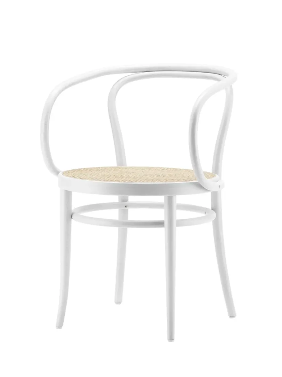 209 Armstol, hvid fra<Thonet Discount