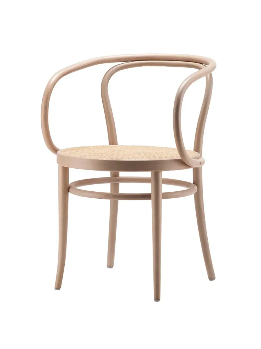 209 Armstol, hvid fra<Thonet Discount