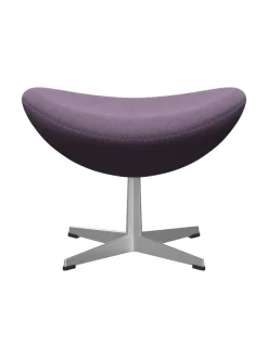 3127 Fodskammel til Ægget af Arne Jacobsen læder<Fritz Hansen Discount