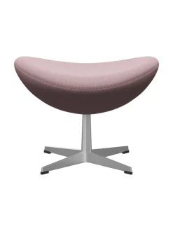 3127 Fodskammel til Ægget af Arne Jacobsen læder<Fritz Hansen Discount