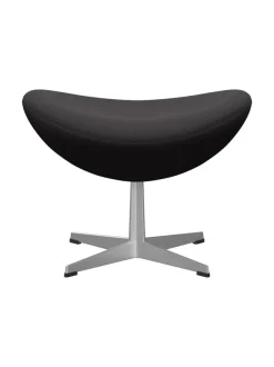 3127 Fodskammel til Ægget af Arne Jacobsen læder<Fritz Hansen Discount