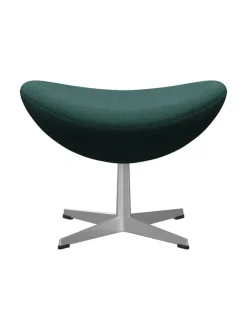 3127 Fodskammel til Ægget af Arne Jacobsen læder<Fritz Hansen Discount