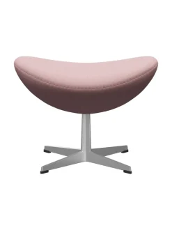 3127 Fodskammel til Ægget af Arne Jacobsen læder<Fritz Hansen Discount