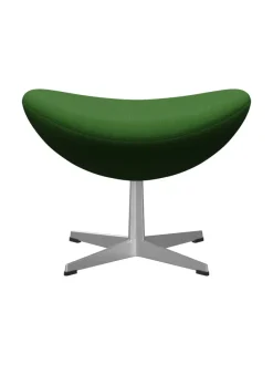 3127 Fodskammel til Ægget af Arne Jacobsen læder<Fritz Hansen Discount