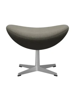 3127 Fodskammel til Ægget af Arne Jacobsen læder<Fritz Hansen Discount