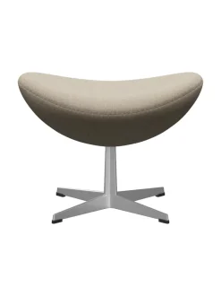 3127 Fodskammel til Ægget af Arne Jacobsen læder<Fritz Hansen Discount