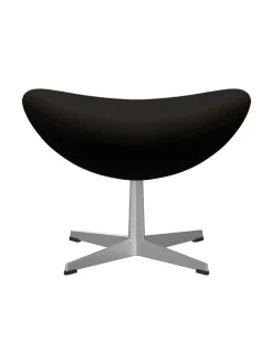 3127 Fodskammel til Ægget af Arne Jacobsen læder<Fritz Hansen Discount