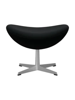 3127 Fodskammel til Ægget af Arne Jacobsen læder<Fritz Hansen Discount