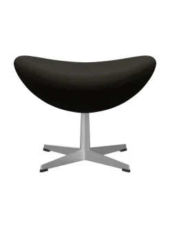 3127 Fodskammel til Ægget af Arne Jacobsen læder<Fritz Hansen Discount