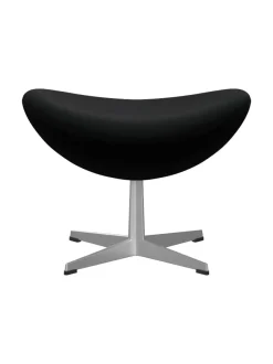 3127 Fodskammel til Ægget af Arne Jacobsen læder<Fritz Hansen Discount