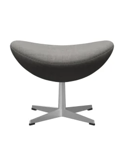 3127 Fodskammel til Ægget af Arne Jacobsen læder<Fritz Hansen Discount