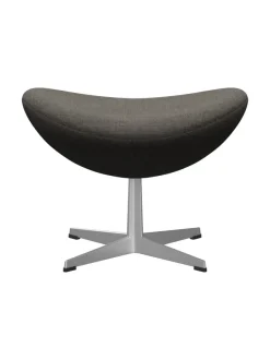 3127 Fodskammel til Ægget af Arne Jacobsen læder<Fritz Hansen Discount
