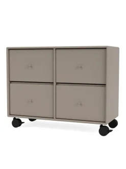 4124 kommode inkl. hjul fra<Montana Best