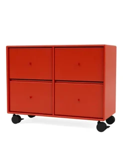 4124 kommode inkl. hjul fra<Montana Best