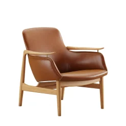 53 Lænestol, eg olie af Finn Juhl<House of Finn Juhl Hot