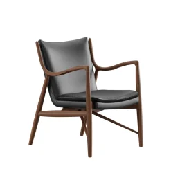 45 Lænestol, valnød af Finn Juhl<House of Finn Juhl Outlet