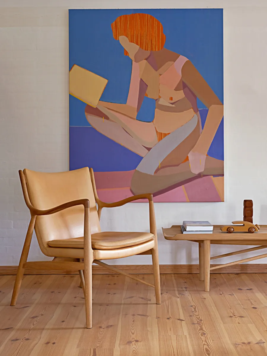 45 Lænestol, valnød af Finn Juhl<House of Finn Juhl Outlet