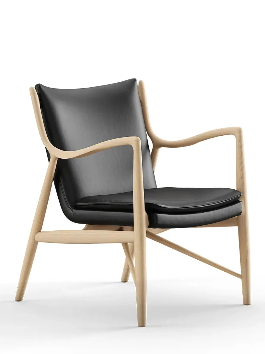 45 Lænestol, valnød af Finn Juhl<House of Finn Juhl Outlet