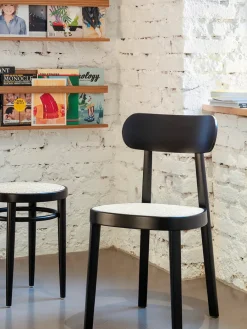 118 Spisebordsstol, sort fra<Thonet Sale