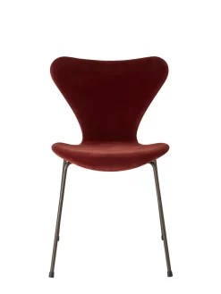 3107 Stol, fuldpolstret velour af Arne Jacobsen<Fritz Hansen Sale