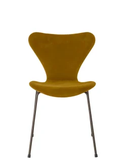 3107 Stol, fuldpolstret velour af Arne Jacobsen<Fritz Hansen Sale