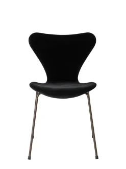 3107 Stol, fuldpolstret velour af Arne Jacobsen<Fritz Hansen Sale
