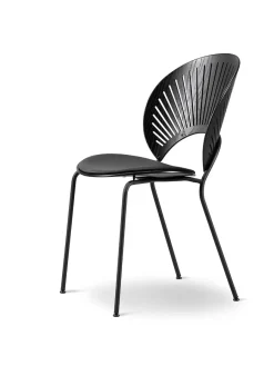 3396 Trinidad Stol, sort ask/omni 301 af Nanna Ditzel<Fredericia Furniture Sale