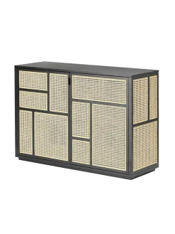 Air Sideboard, white/cane fra<Design House Stockholm Outlet