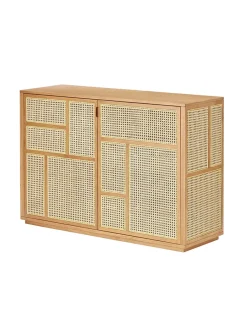 Air Sideboard, white/cane fra<Design House Stockholm Outlet