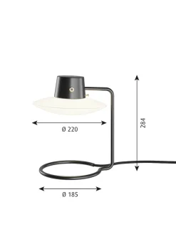 AJ Oxford 280 Bordlampe fra<Louis Poulsen New