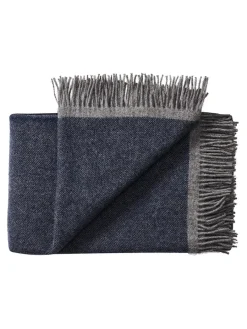 Alrø Plaid, grey shades fra<Silkeborg Uldspinderi Sale