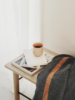 Alrø Plaid, grey shades fra<Silkeborg Uldspinderi Sale