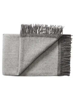 Alrø Plaid, grey shades fra<Silkeborg Uldspinderi Sale