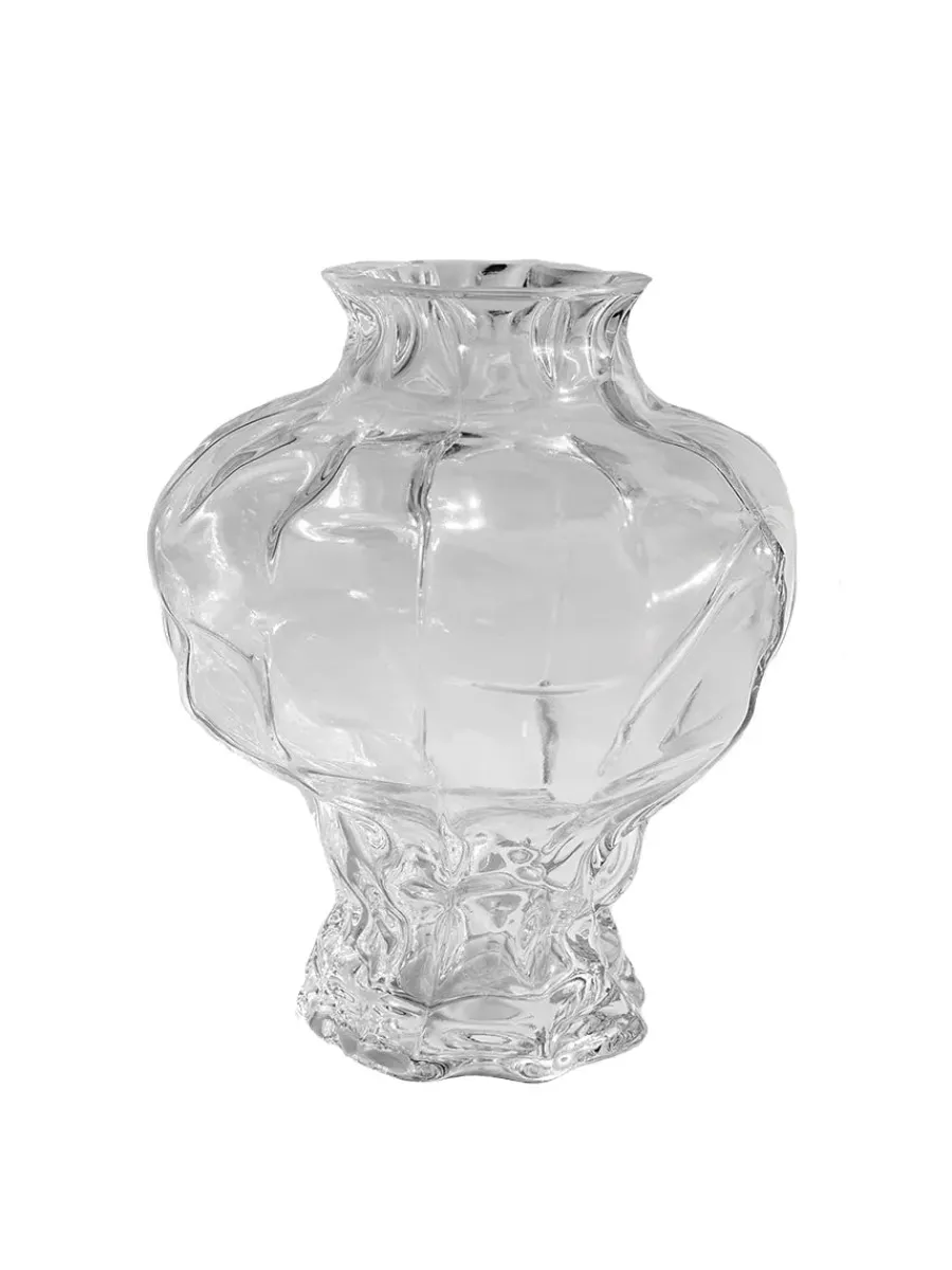 Ammonit Vase, clear fra<Hein Studio Discount