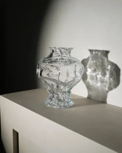 Ammonit Vase, clear fra<Hein Studio Discount