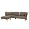 Arch 3-pers. Sofa m. chaise longue fra<Cane-line Hot