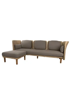 Arch 3-pers. Sofa m. chaise longue fra<Cane-line Hot