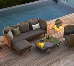 Arch 3-pers. Sofa m. chaise longue fra<Cane-line Hot