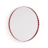 Arcs Mirror Round, red fra<HAY Outlet
