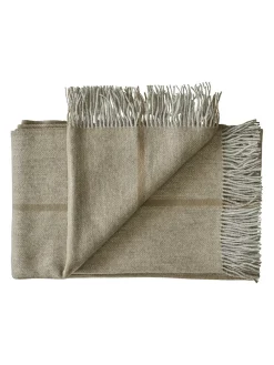 Askø Plaid, fjord fra<Silkeborg Uldspinderi New