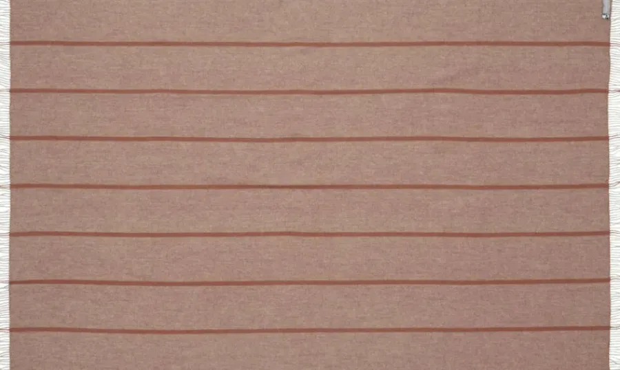 Askø Plaid, rosewood fra<Silkeborg Uldspinderi Outlet