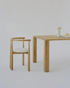 Atlas Spisebord 2500x950, Natural Oak fra<New Works Online