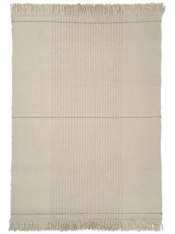 Awakened Mind Tæppe, white fra<Linie Design Discount