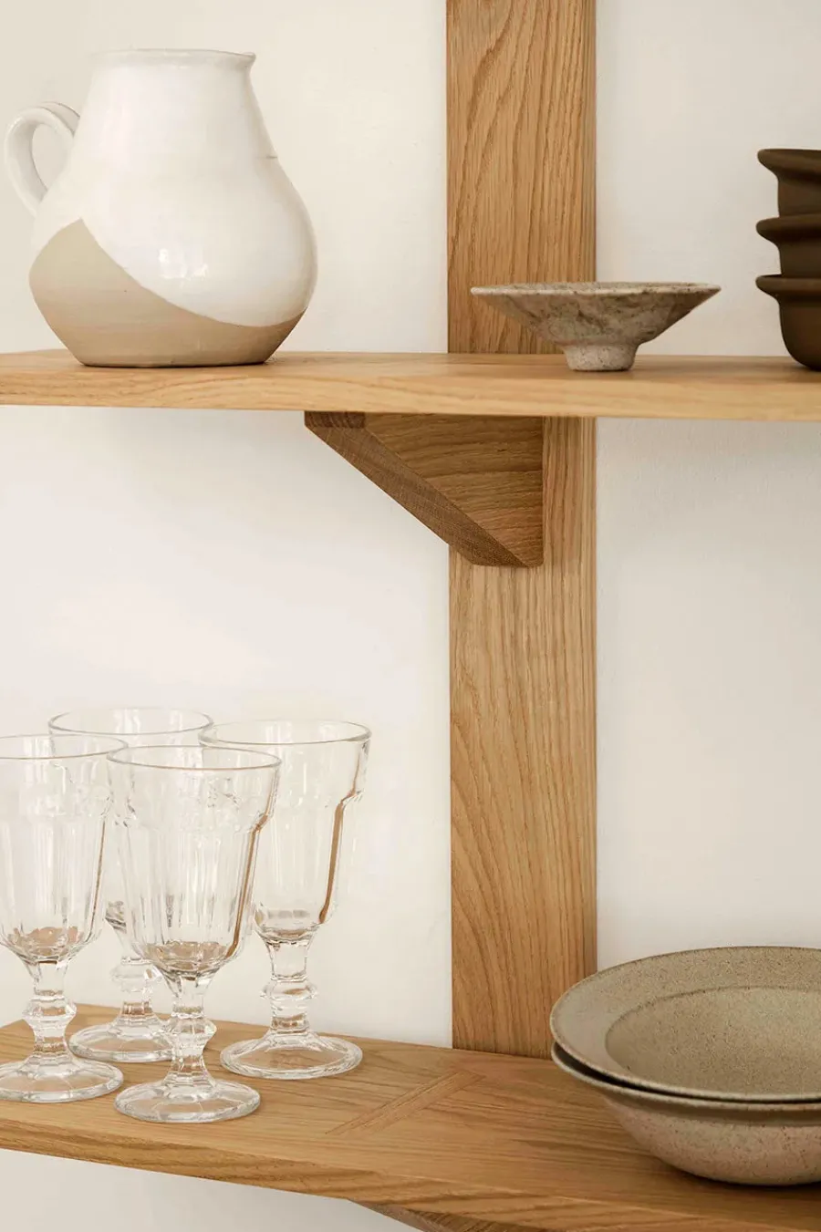 B100 Sorø Hylde, 100 x 24 cm fra<FDB Møbler New