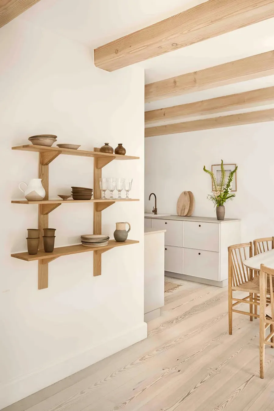 B100 Sorø Hylde, 100 x 24 cm fra<FDB Møbler New