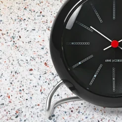 Bankers Bordur, sort af Arne Jacobsen<Arne Jacobsen Clocks Discount