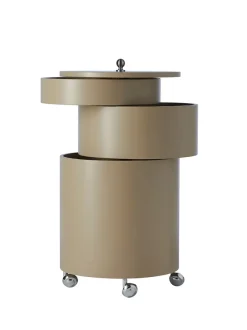 Barboy Sidebord, lilac grey af Verner Panton<Verpan Sale