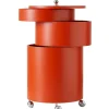 Barboy Sidebord, orange af Verner Panton<Verpan Discount