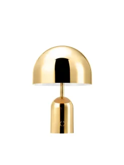 Bell Portable Bordlampe, gold fra<Tom Dixon Hot