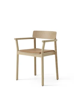 Betty TK11 Spisebordsstol, eg/cognac læder fra<&Tradition Clearance